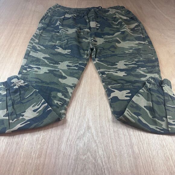 Steve’s Jeans Camo Jogger Pants Men’s 3X Elastic Waist Drawstring Cargo Style - Picture 1 of 4